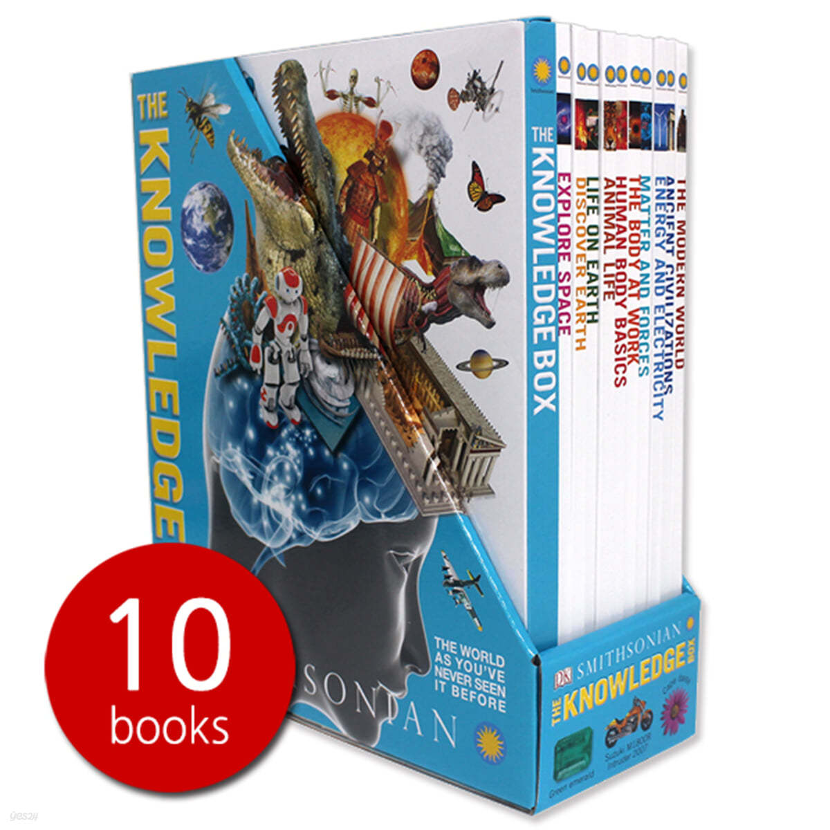 DK 스미소니언 지식사전 10종 박스 세트 DK The Knowledge Box 10 Books Set