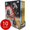 DK 레고 스타워즈 컬렉션 10종 박스 세트 (피규어 1개 포함) DK Lego Star Wars Collection 10 Books Set