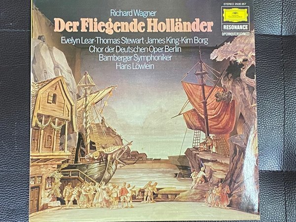 [LP] Hans Lowlein - Wagner Der Fliegende Hollander LP [독일반]