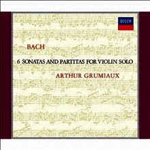바흐: 무반주 바이올린 소나타와 파르티타 1-6번 (Bach: Sonatas & Partitas For Violin Solo BWV1001-1006) (Ltd. Ed)(Single Layer)(SHM-SACD)(일본반) - Arthur Grumiaux