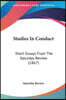 Studies In Conduct: Short Essays From The Saturday Review (1867)
