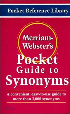 Merriam-Webster&#39;s Pocket Guide to Synonyms