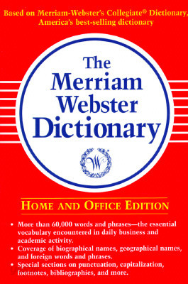 The Merriam-Webster Dictionary, Home and Office Edition