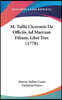 M. Tullii Ciceronis De Officiis Ad Marcum Filium, Libri Tres (1778)