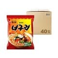 [농심] 얼큰한 너구리 (120g x 5개 x 8팩, 총 40개)