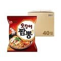 [농심] 오징어짬뽕 (124g x 40개)