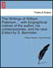 The Writings of William Paterson ... with Biographical Notices of the Author, His Contemporaries, and His Race. Edited by S. Bannister. Vol. I