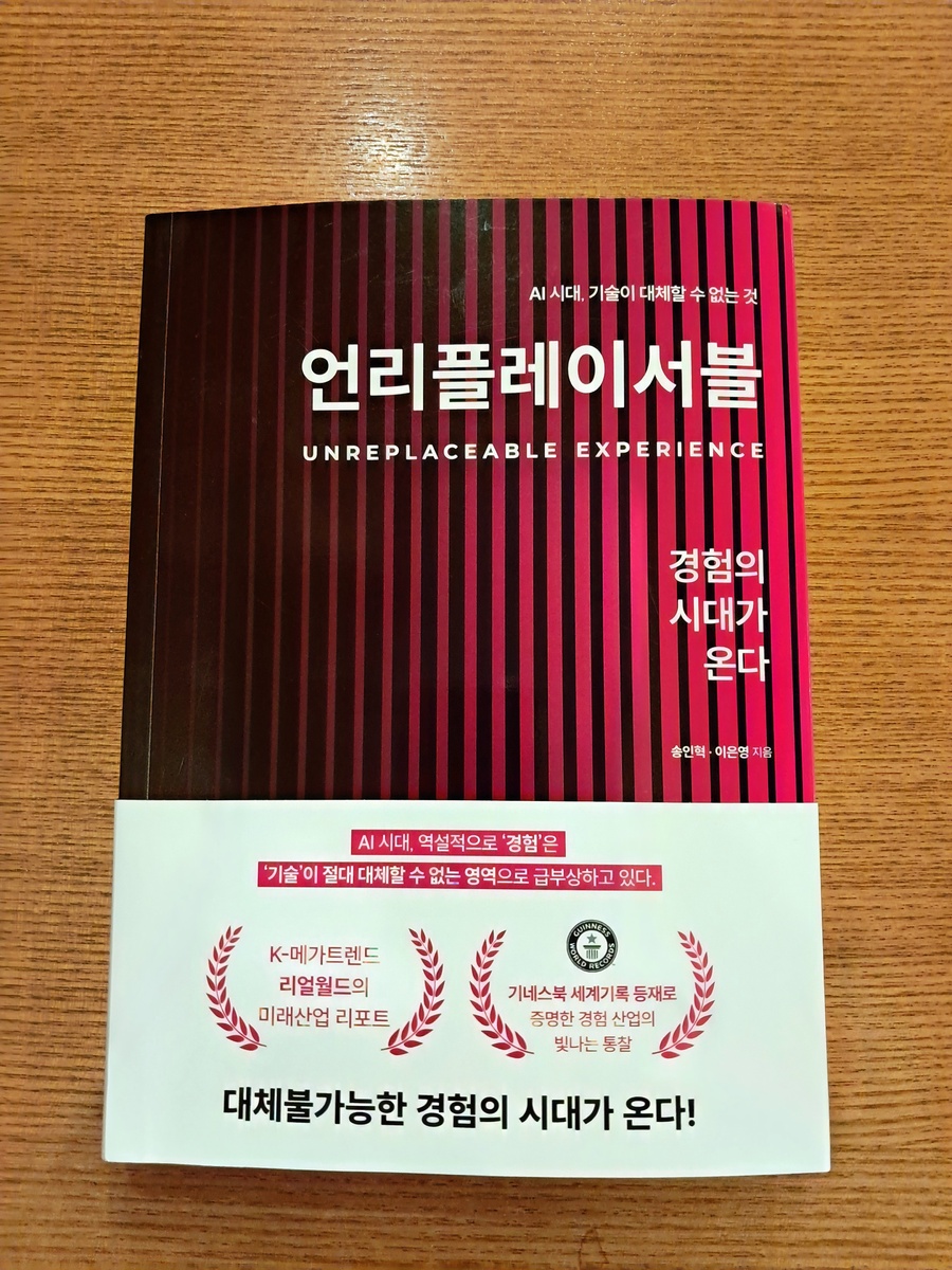 언리플레이서블 : 경험의 시대가 온다 | 송인혁 | 휴먼큐브 - 예스24