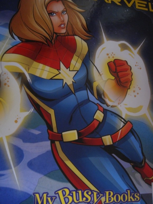 Captain Marvel My Busy Book