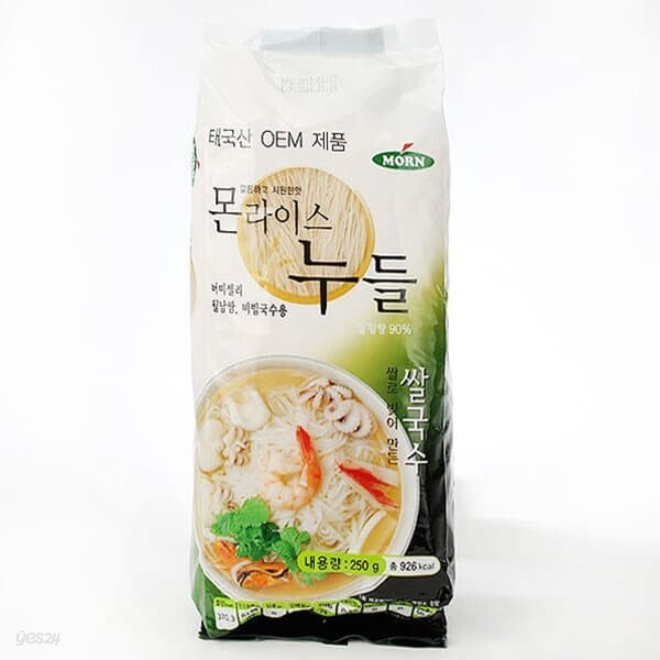 [MORN]몬 라이스 누들 (월남쌈,비빔국수용) 250g