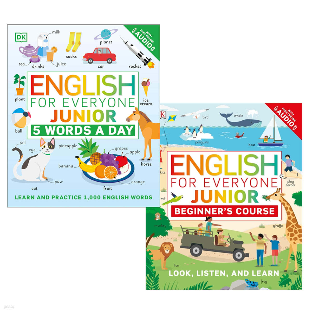 DK English for Everyone Junior: Beginner's Course + 5 Words a Day