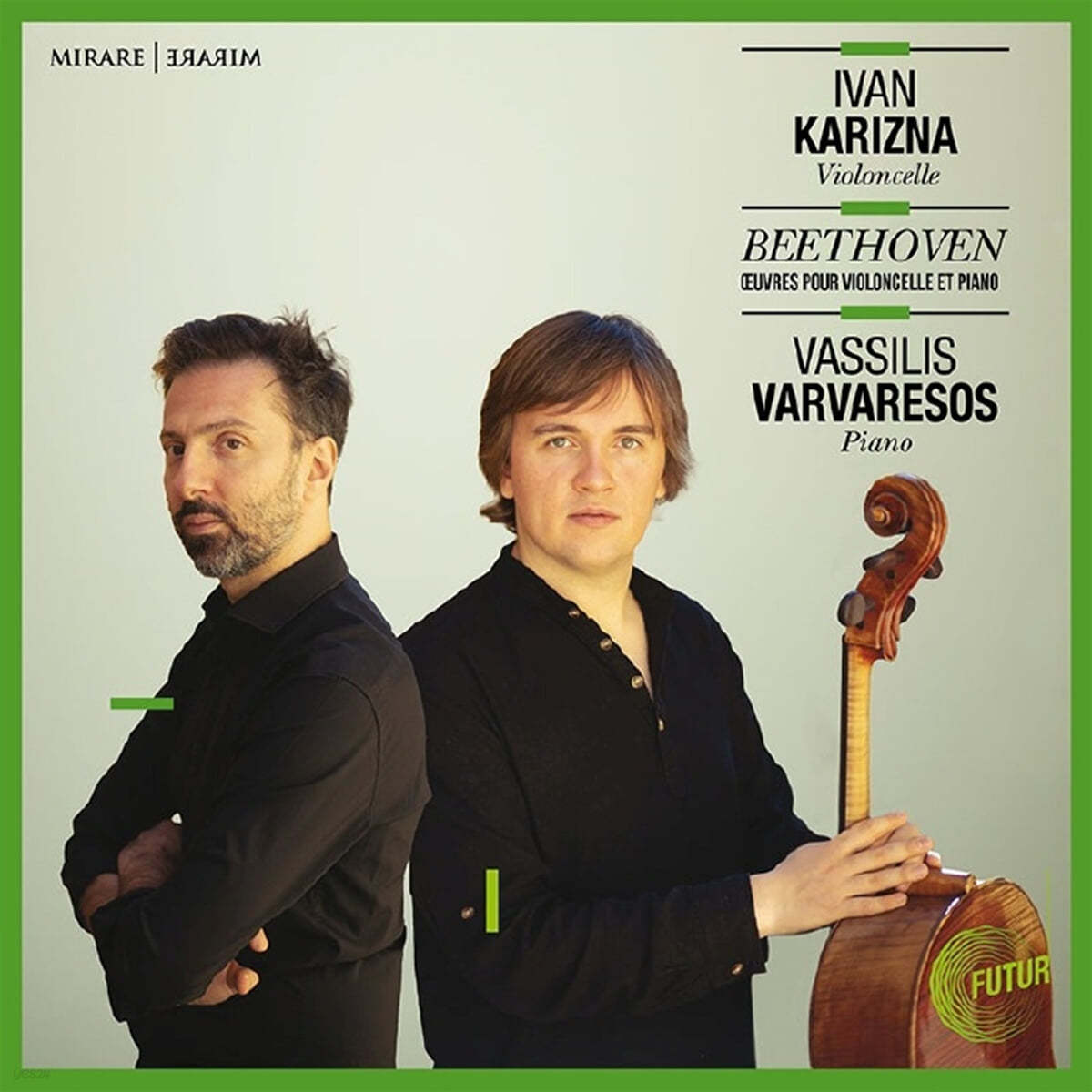 Ivan Karizna / Vassilis Varvaresos 베토벤: 첼로 소나타 3번, 바이올린 소나타 `크로이처` [첼로 편곡 버전]