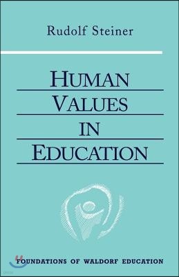 Human Values in Education: (Cw 310)