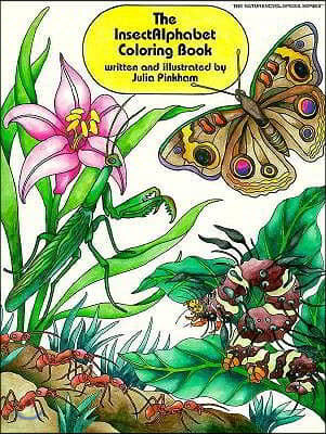 Insectalphabet Coloring Book