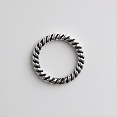 [Silver925] Bold twist ring(3mm)