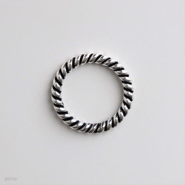 [Silver925] Bold twist ring(3mm)