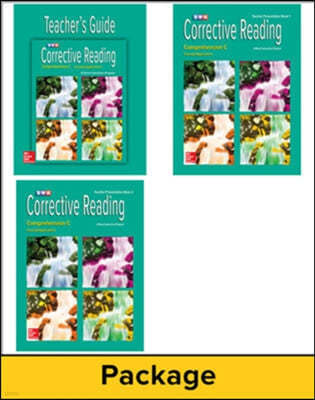 Corrective Reading Comprehension Level C, Teacher Materials Package