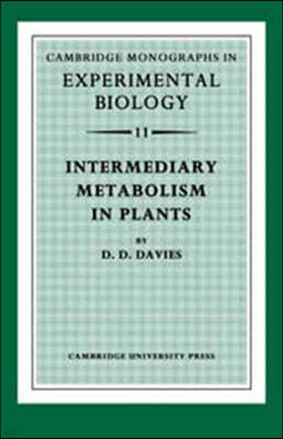 Intermediary Metabolism in Plants