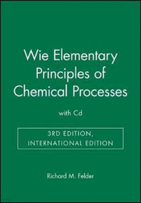 Elementary Principles of Chemical Processes