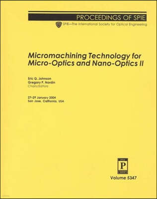 Micromachining Technology for Micro-Optics and Nano-Optics II