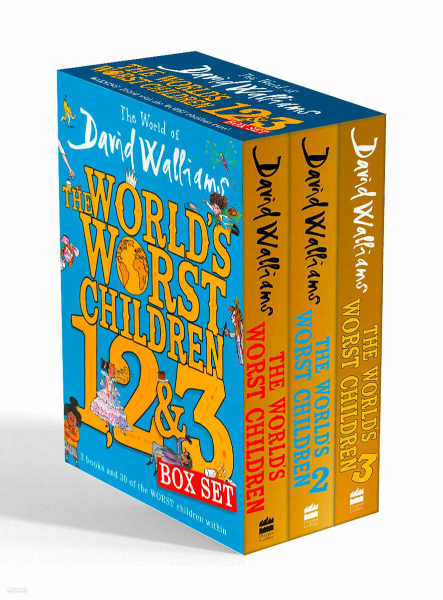 The World of David Walliams: The World&#39;s Worst Children 1, 2 &amp; 3 Box Set