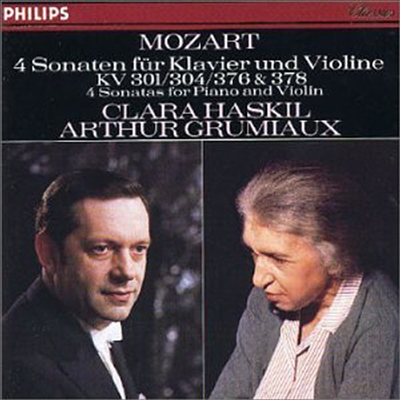 Ʈ : ̿ø ҳŸ 18, 21, 24, 26 (Mozart : Violin Sonatas K.378, K.304, K.376, K.301 )(CD) - Arthur Grumiaux
