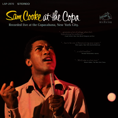 Sam Cooke — At The Copa 앨범 커버