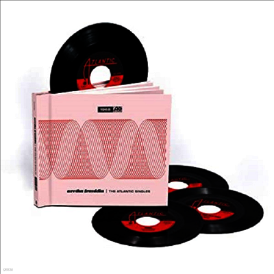 Aretha Franklin — Atlantic Singles Collection 1968 (7" Single) 앨범 커버