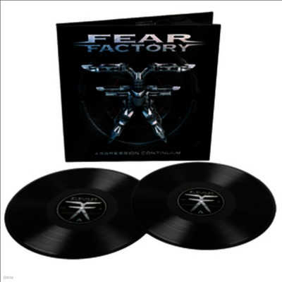 Fear Factory — Aggression Continuum 앨범 커버