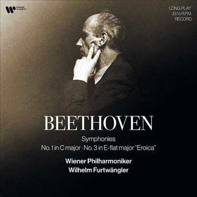 亥:  1 & 3 '' (Beethoven: Symphonies Nos. 1 & 3 'Eroica') (180g)(2LP) - Wilhelm Furtwangler