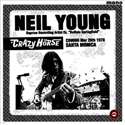 Neil Young & Crazy Horse — Santa Monica Civic 1970 앨범 커버