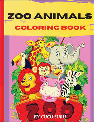 Zoo Animals Coloring Book