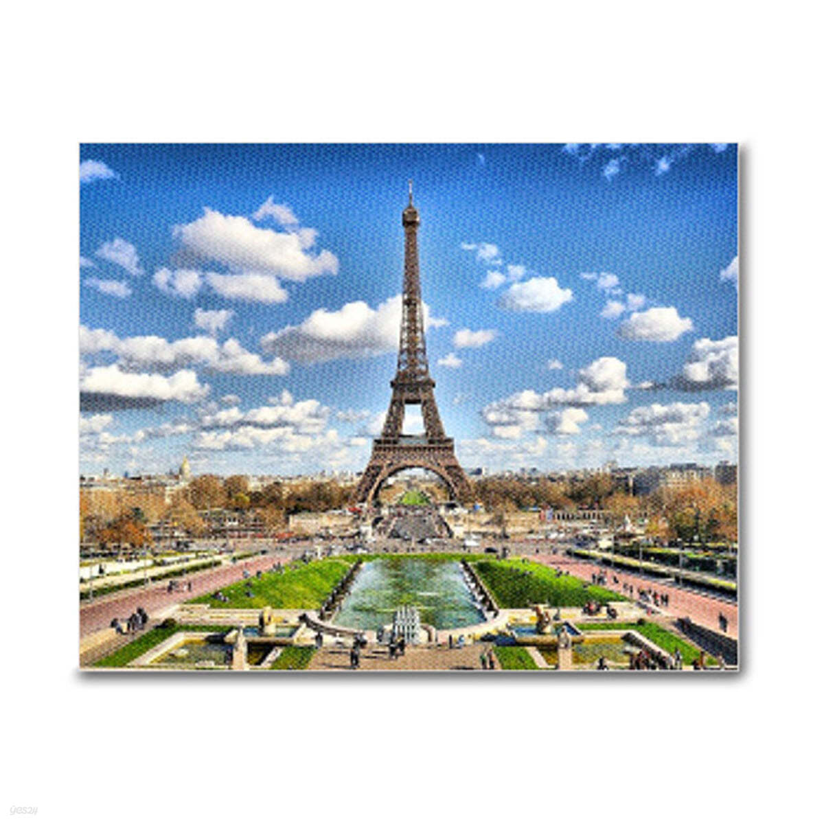 DIY 보석십자수 - 파리 에펠탑 BH42 (50x40)