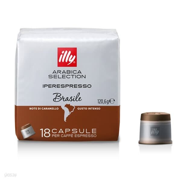 일리캡슐 커피 브라질18개입 일리 머신전용