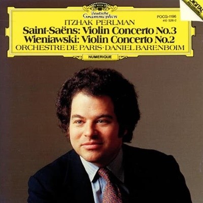 Itzhak Perlman:Saint-Saens: Violin Concerto No.3/Wieniawski: Violin Concerto No.2(일본반)