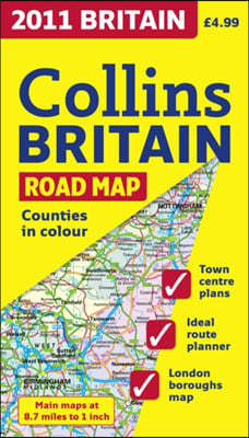 2011 Collins Map of Britain