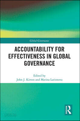 Accountability for Effectiveness in Global Governance