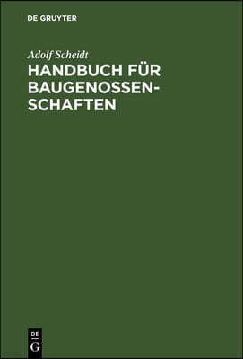 Handbuch Für Baugenossenschaften