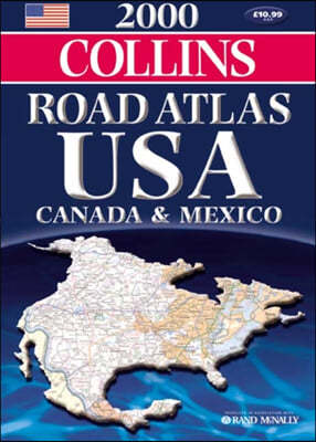 2000 Road Atlas USA, Canada and Mexico