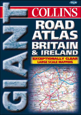 2000 Giant Road Atlas Britain and Ireland