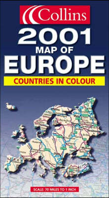 2001 Map of Europe