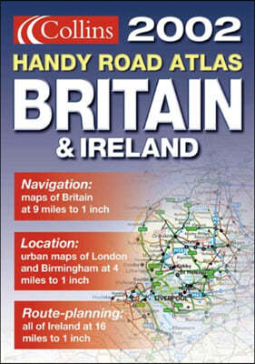 2002 Handy Road Atlas Britain and Ireland