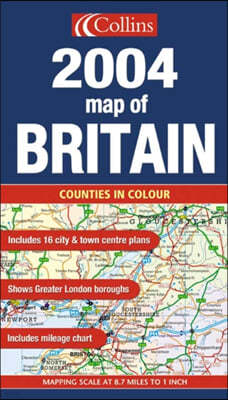 2004 Map of Britain