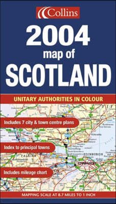 2004 Map of Scotland