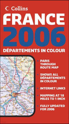 MAP OF FRANCE 2006