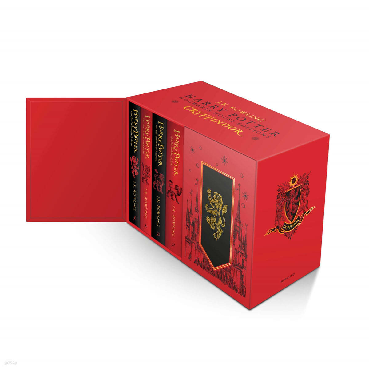 Harry Potter Gryffindor House Editions Hardback Box Set - YES24