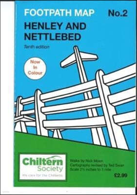 The Chiltern Society Footpath Map 2. Henley and Nettlebed