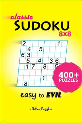 Classic Sudoku 8x8 400+