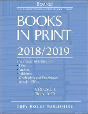 Books in Print, 2018/19