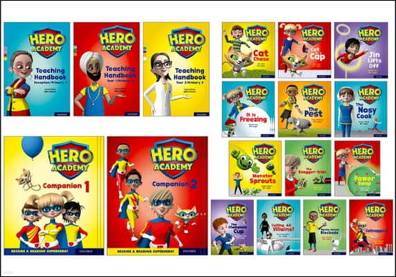 Hero Academy: Lilac-Lime+ Book Bands, Oxford Levels 1-12